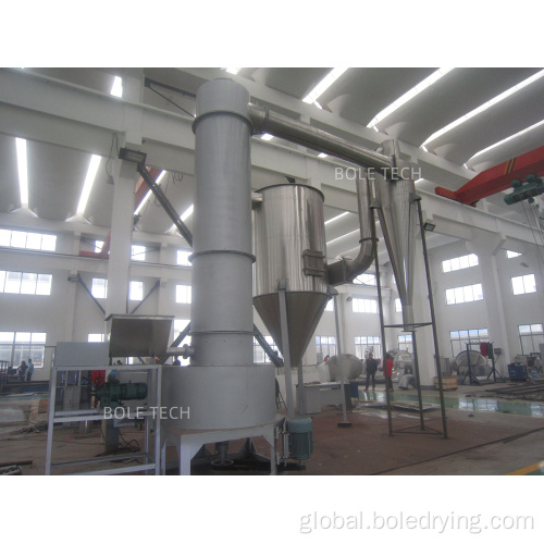 Spin Flash Dryer Carbon nanotubes flash drying machine for battery materials Supplier